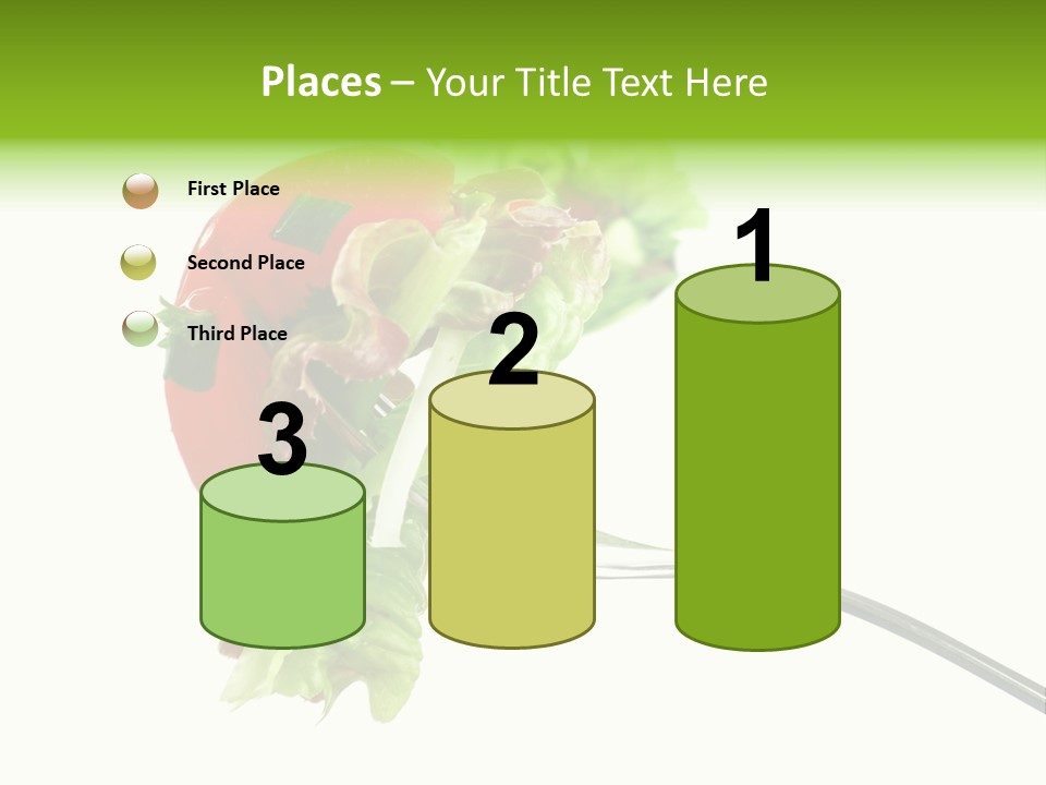 Salad Fat Dieting PowerPoint Template