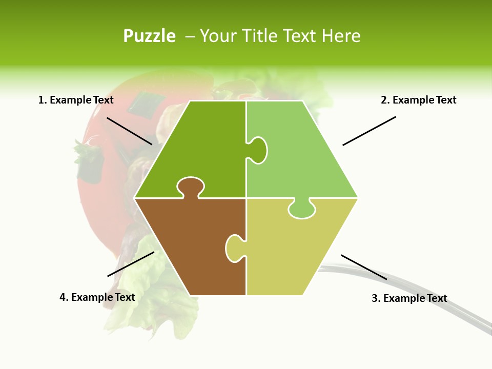 Salad Fat Dieting PowerPoint Template