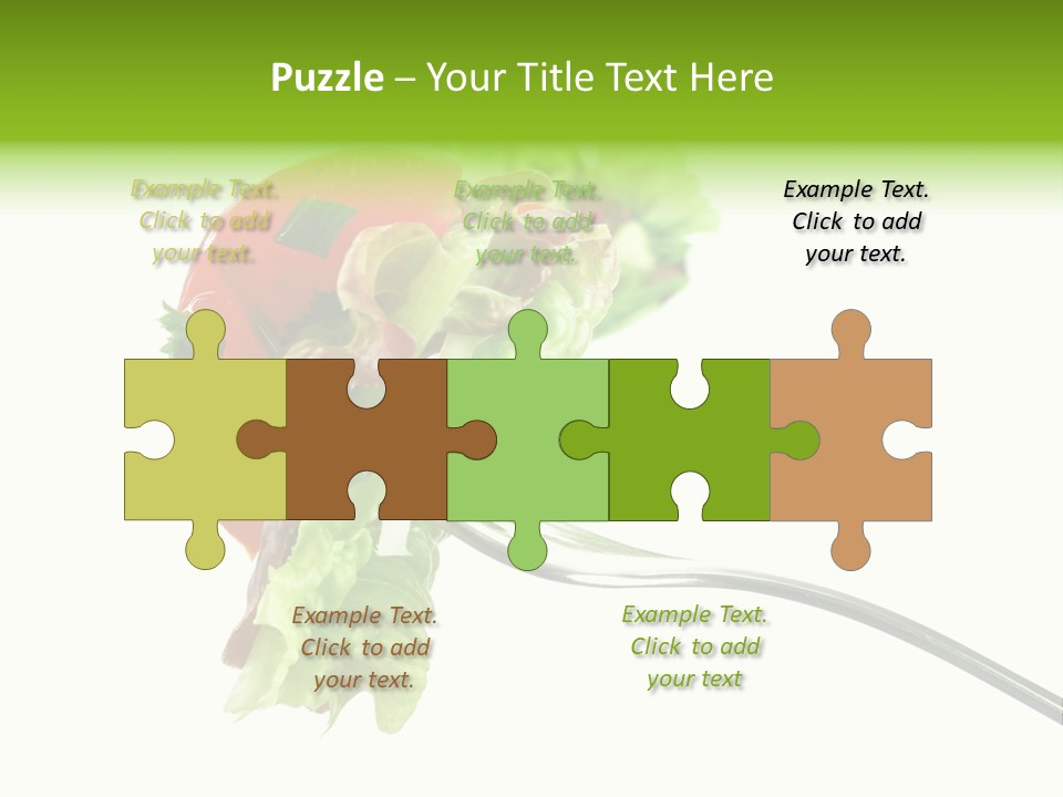 Salad Fat Dieting PowerPoint Template