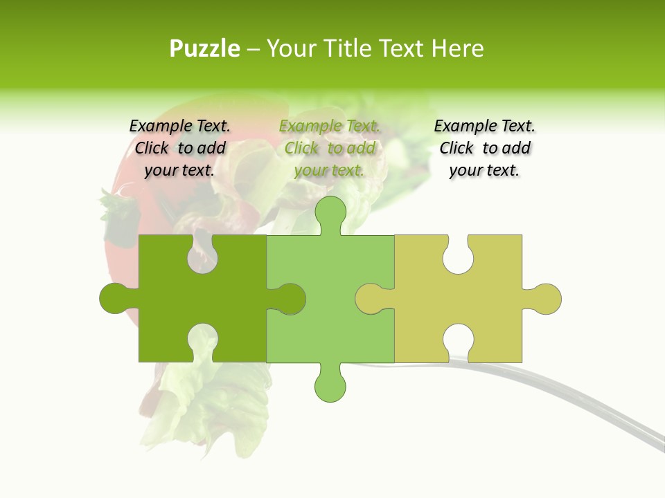 Salad Fat Dieting PowerPoint Template