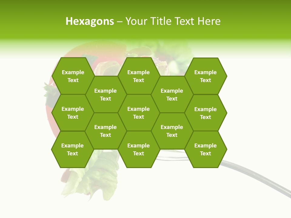 Salad Fat Dieting PowerPoint Template