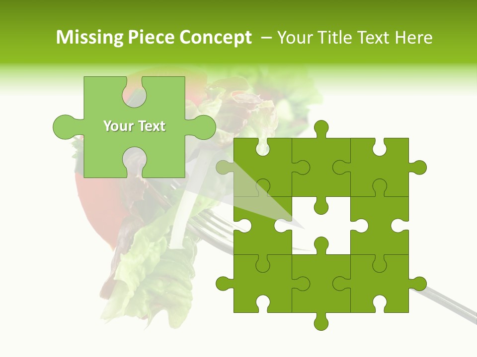 Salad Fat Dieting PowerPoint Template