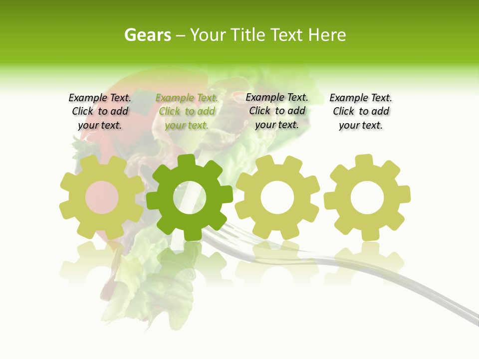 Salad Fat Dieting PowerPoint Template