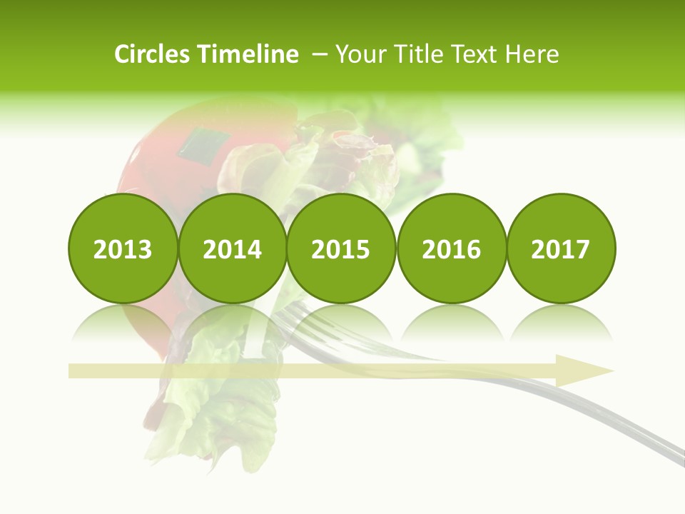 Salad Fat Dieting PowerPoint Template