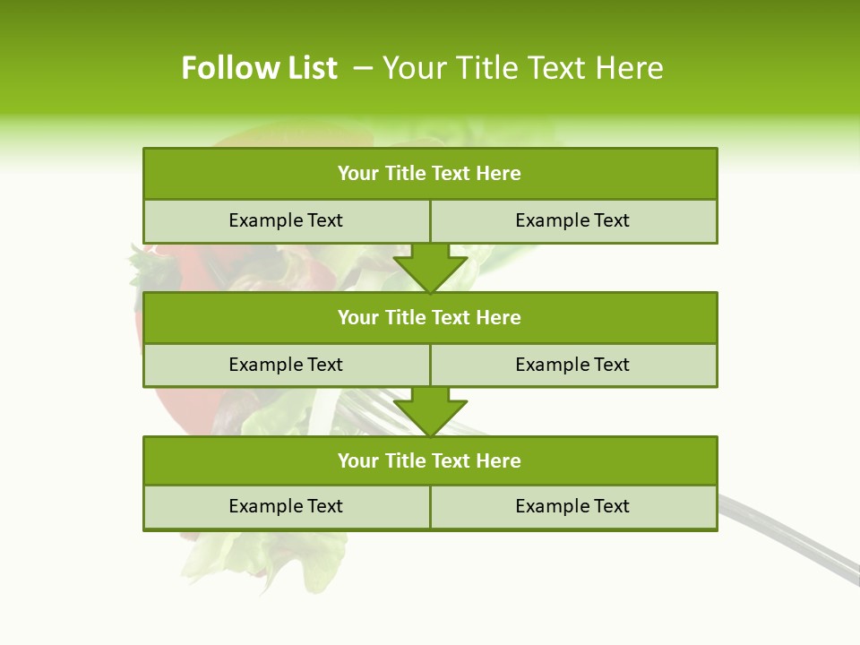 Salad Fat Dieting PowerPoint Template