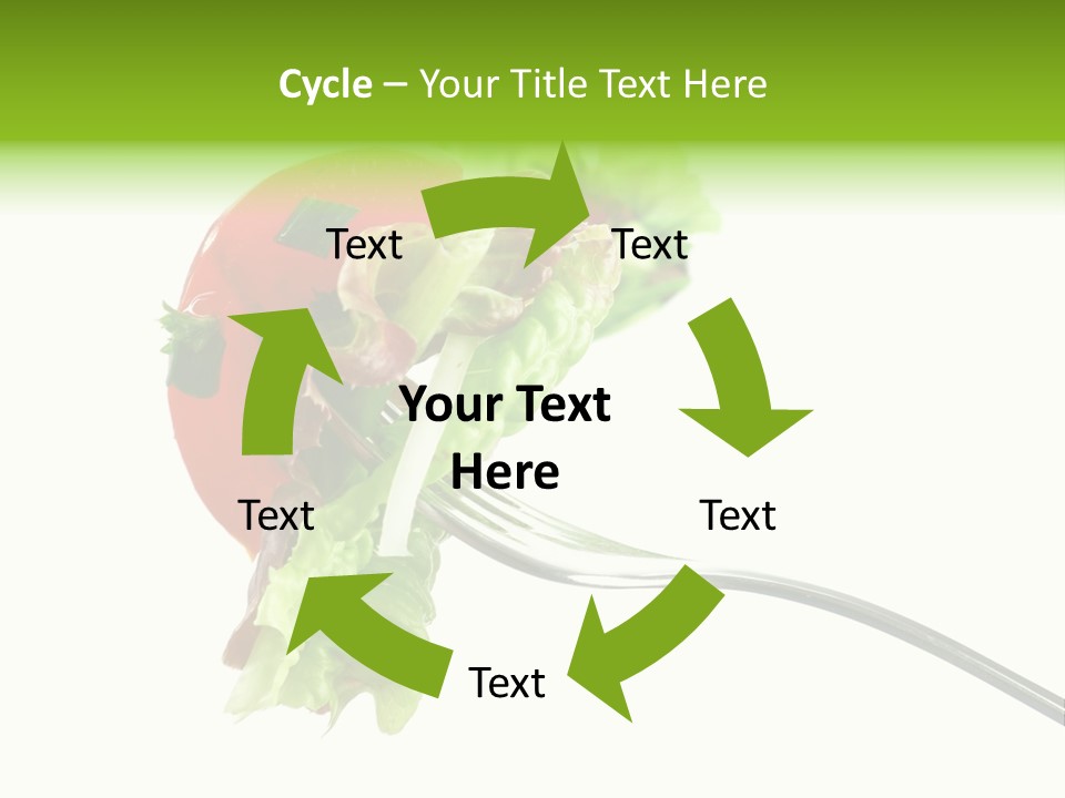 Salad Fat Dieting PowerPoint Template