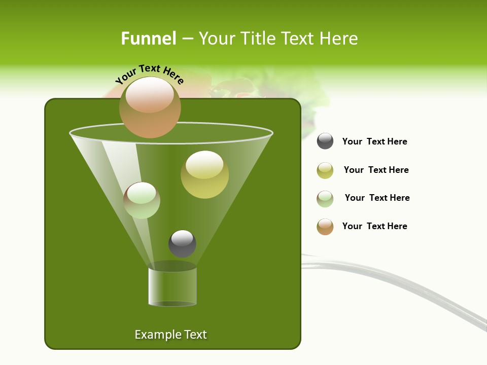 Salad Fat Dieting PowerPoint Template