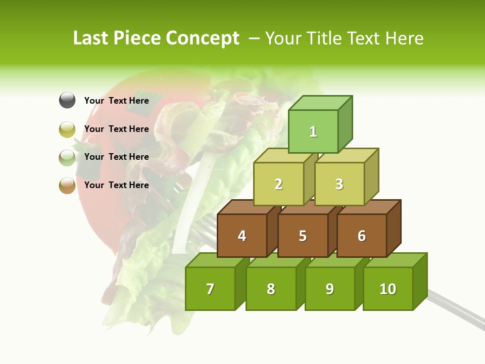 Salad Fat Dieting PowerPoint Template