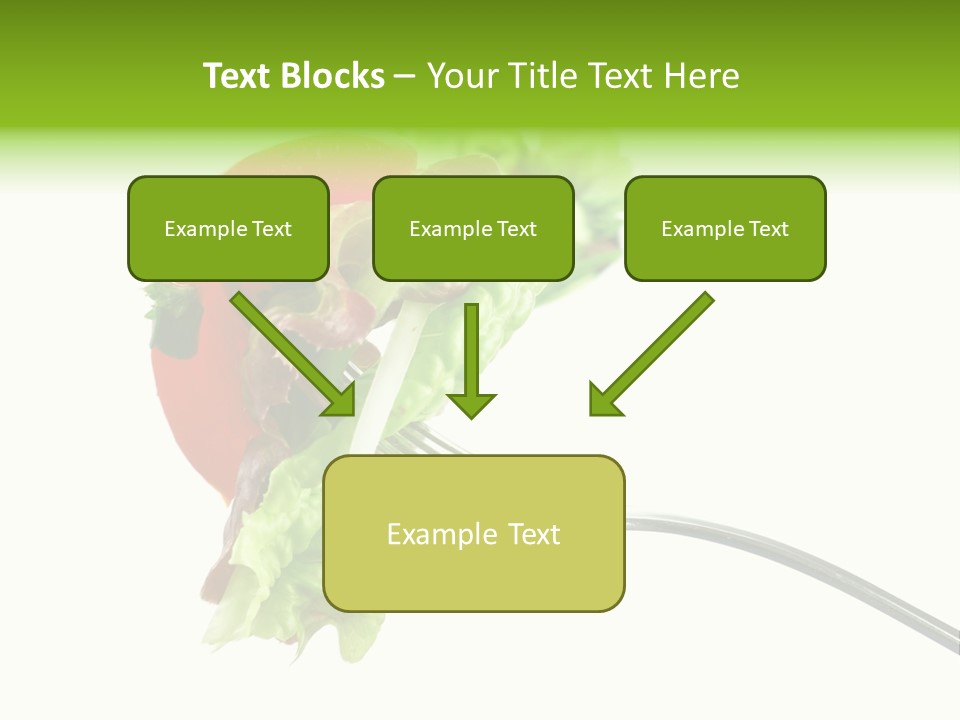 Salad Fat Dieting PowerPoint Template