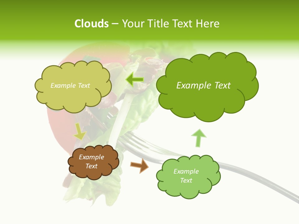 Salad Fat Dieting PowerPoint Template