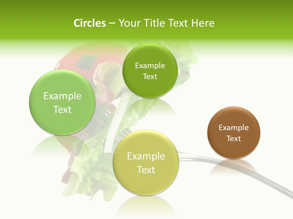 Salad Fat Dieting PowerPoint Template