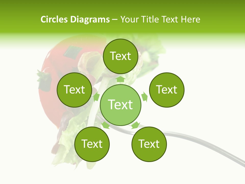 Salad Fat Dieting PowerPoint Template