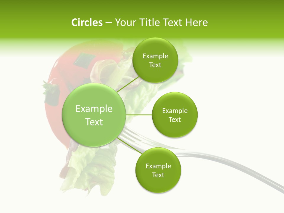 Salad Fat Dieting PowerPoint Template