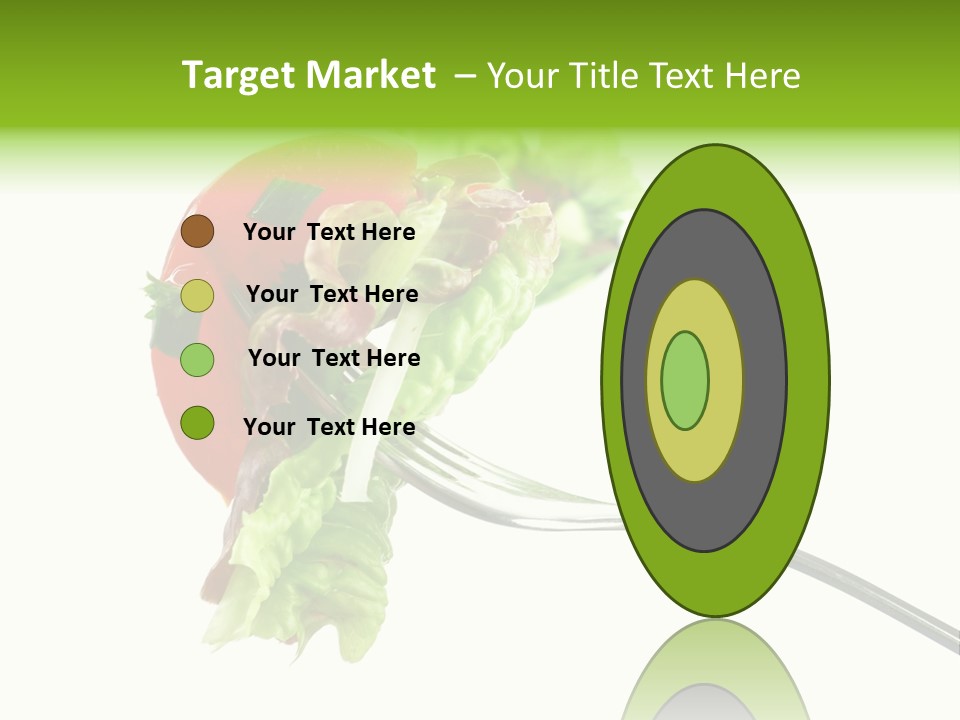 Salad Fat Dieting PowerPoint Template