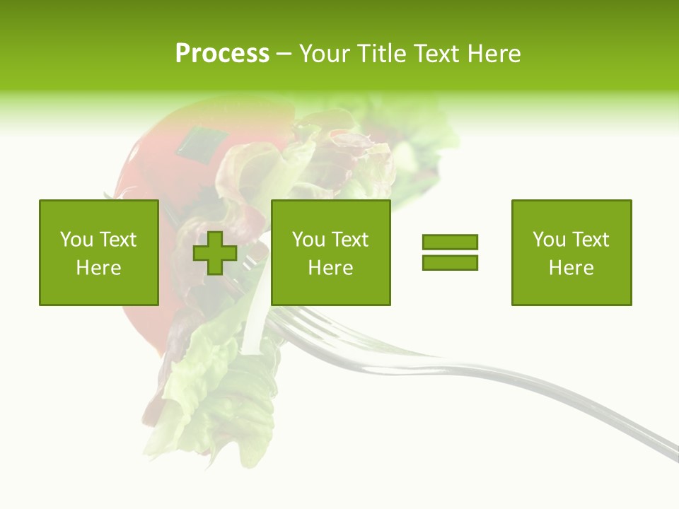 Salad Fat Dieting PowerPoint Template