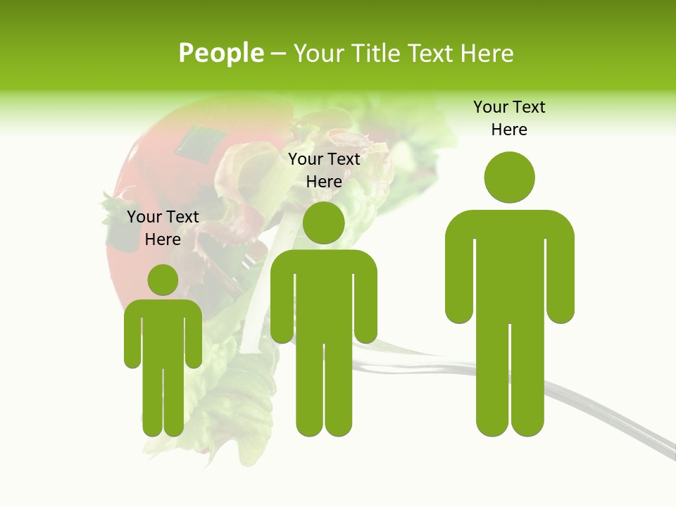 Salad Fat Dieting PowerPoint Template
