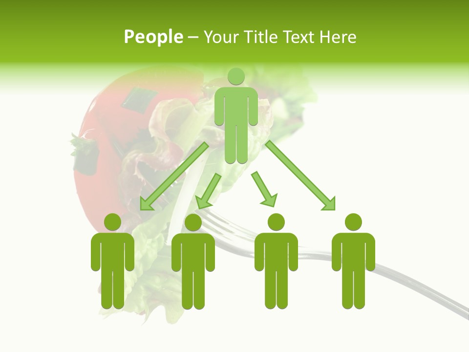 Salad Fat Dieting PowerPoint Template