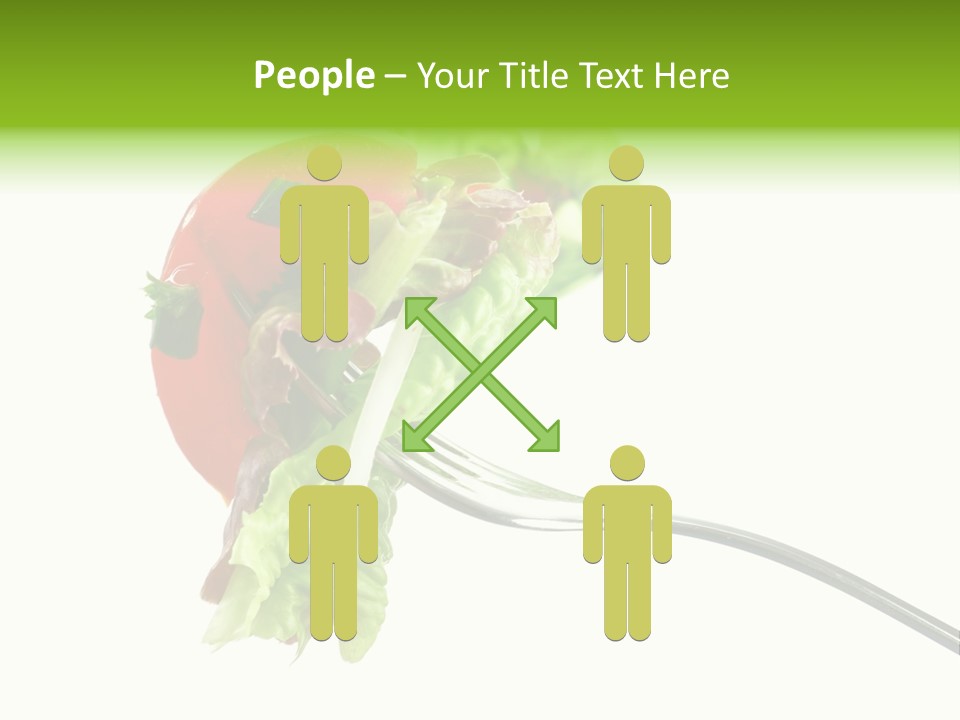 Salad Fat Dieting PowerPoint Template