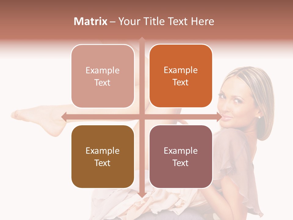 Lie Figure Smile PowerPoint Template