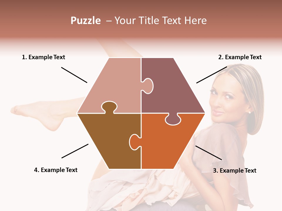 Lie Figure Smile PowerPoint Template