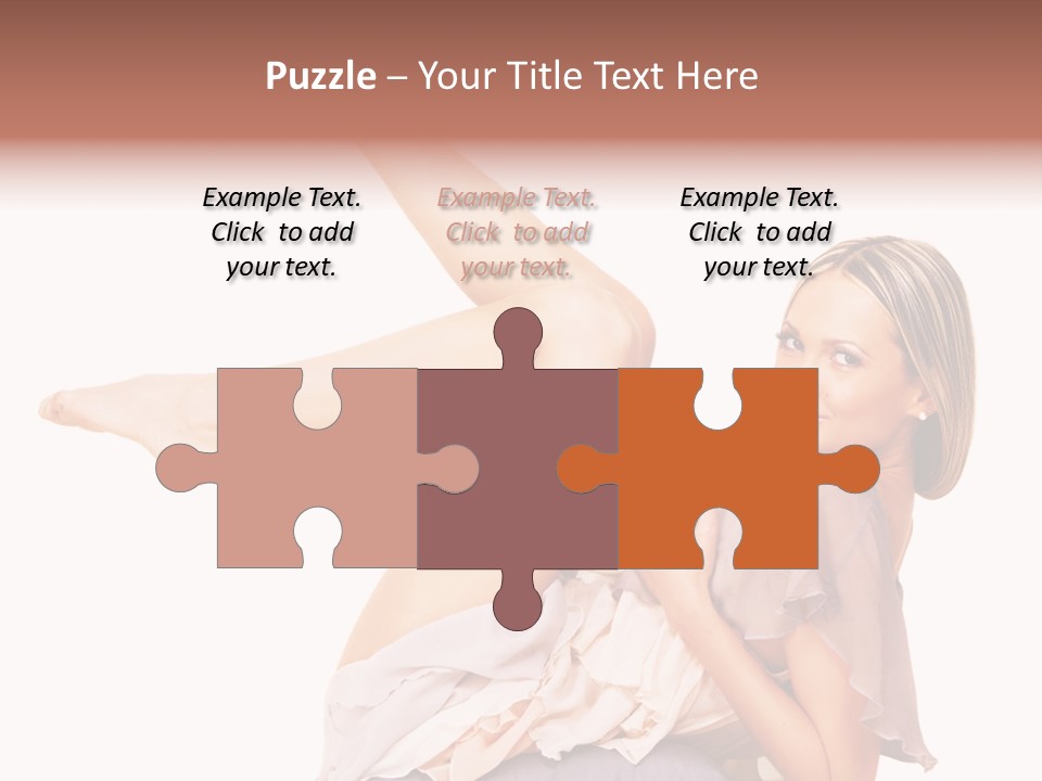 Lie Figure Smile PowerPoint Template