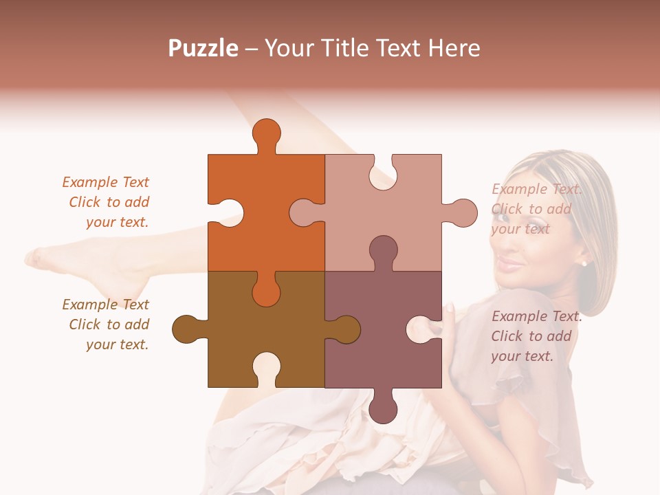 Lie Figure Smile PowerPoint Template