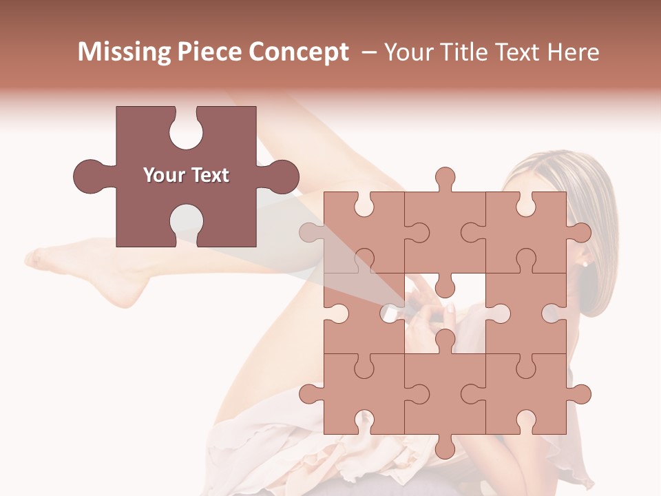 Lie Figure Smile PowerPoint Template