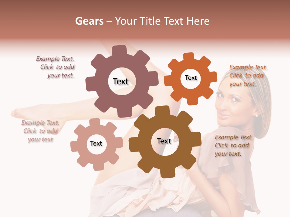 Lie Figure Smile PowerPoint Template