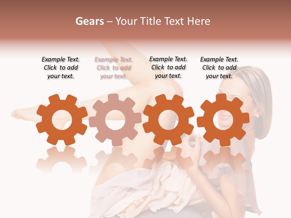 Lie Figure Smile PowerPoint Template