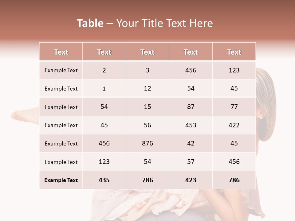 Lie Figure Smile PowerPoint Template