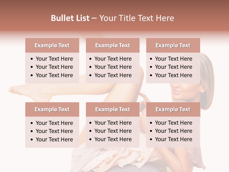 Lie Figure Smile PowerPoint Template