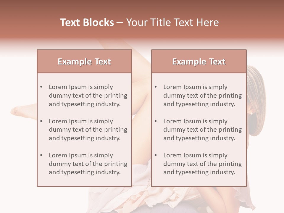 Lie Figure Smile PowerPoint Template