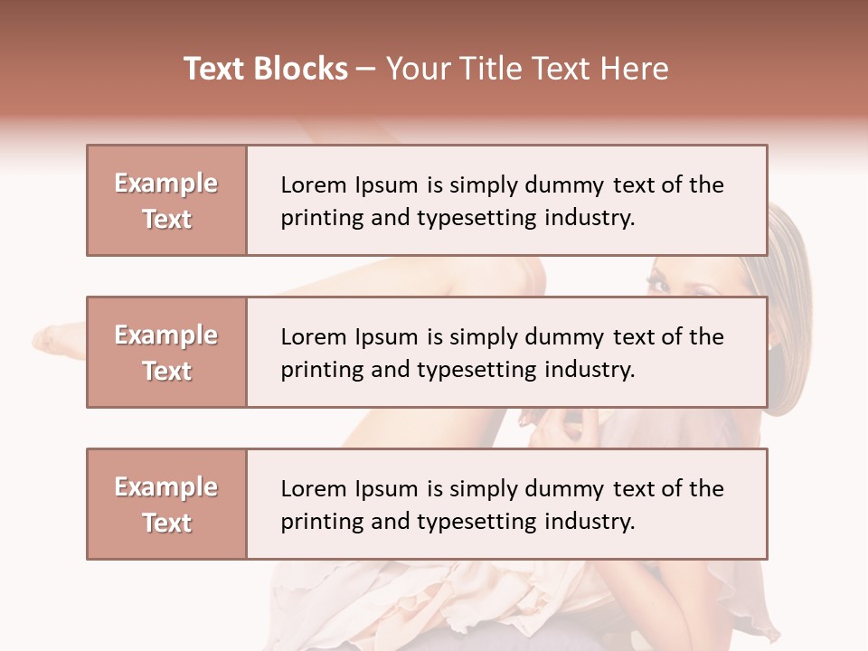 Lie Figure Smile PowerPoint Template
