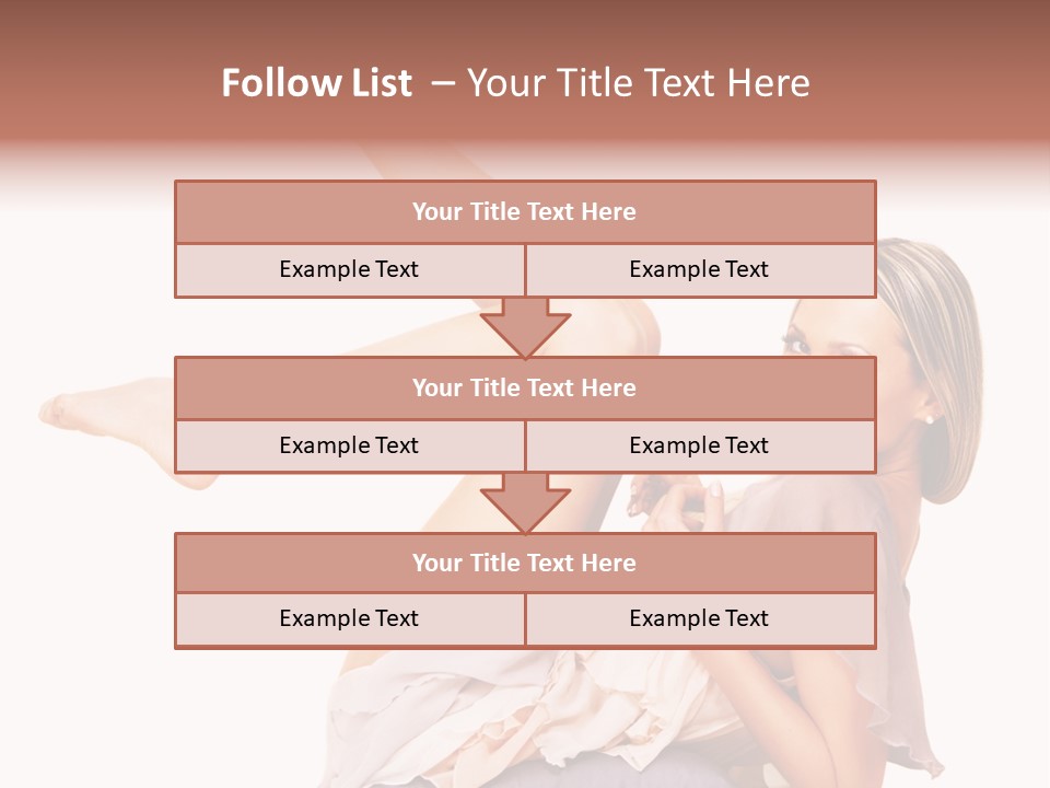 Lie Figure Smile PowerPoint Template