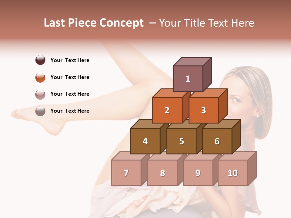 Lie Figure Smile PowerPoint Template