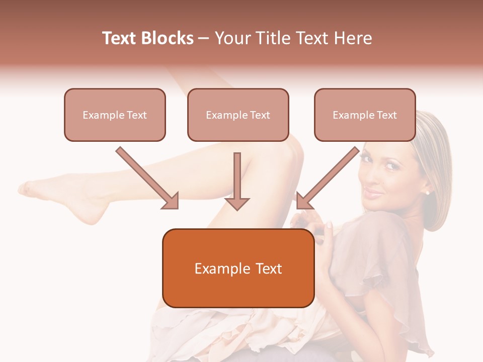 Lie Figure Smile PowerPoint Template