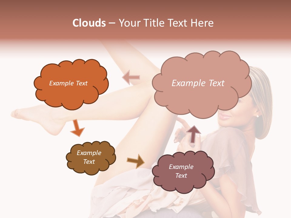 Lie Figure Smile PowerPoint Template