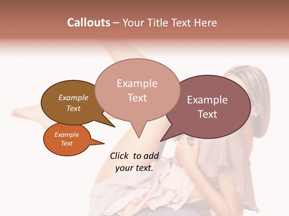 Lie Figure Smile PowerPoint Template