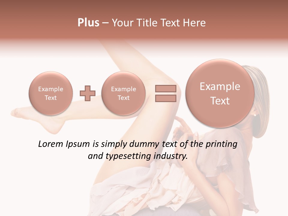 Lie Figure Smile PowerPoint Template