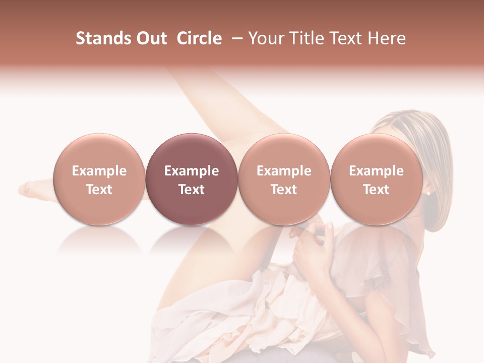 Lie Figure Smile PowerPoint Template