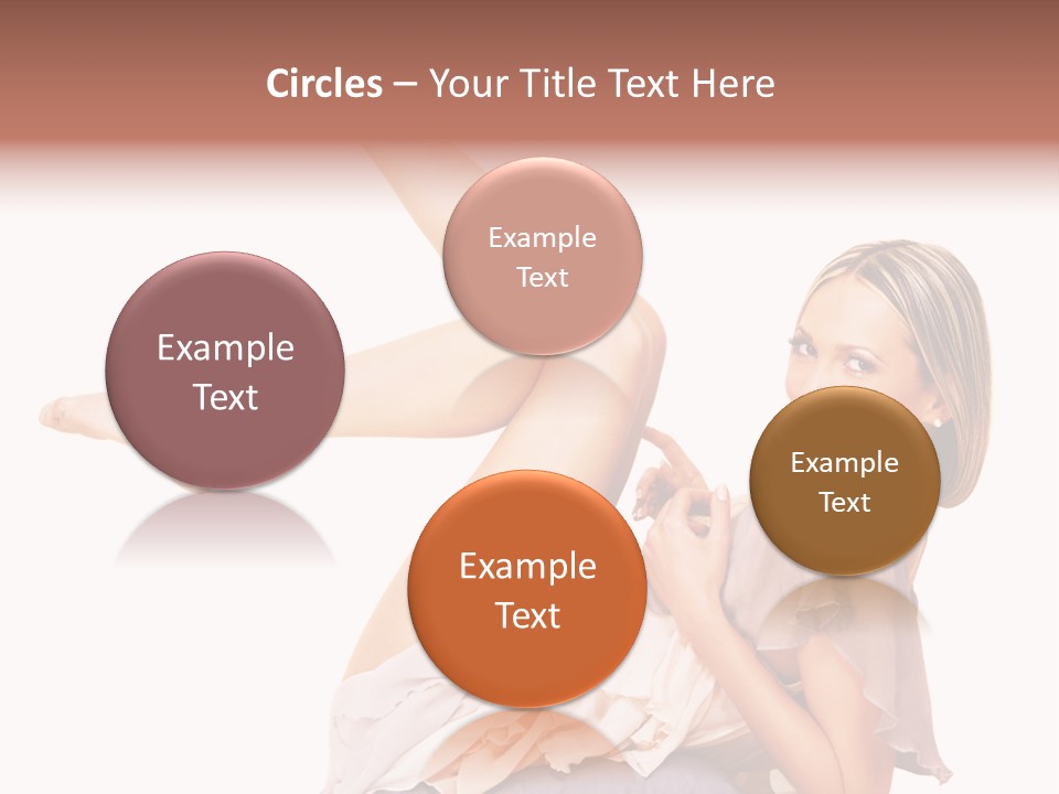 Lie Figure Smile PowerPoint Template