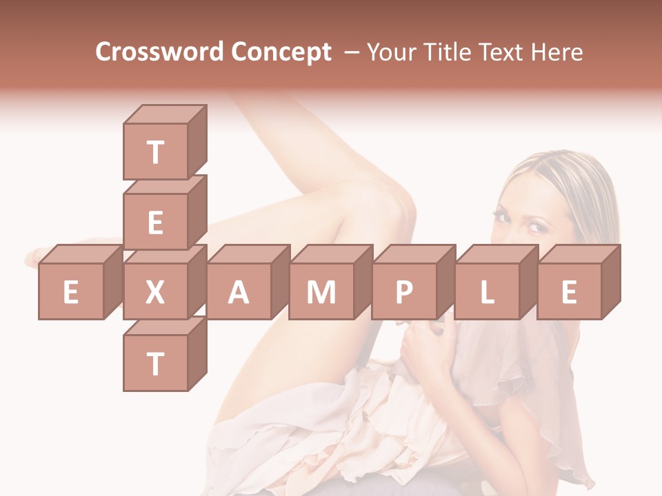 Lie Figure Smile PowerPoint Template