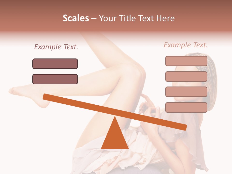 Lie Figure Smile PowerPoint Template