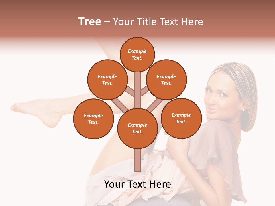 Lie Figure Smile PowerPoint Template