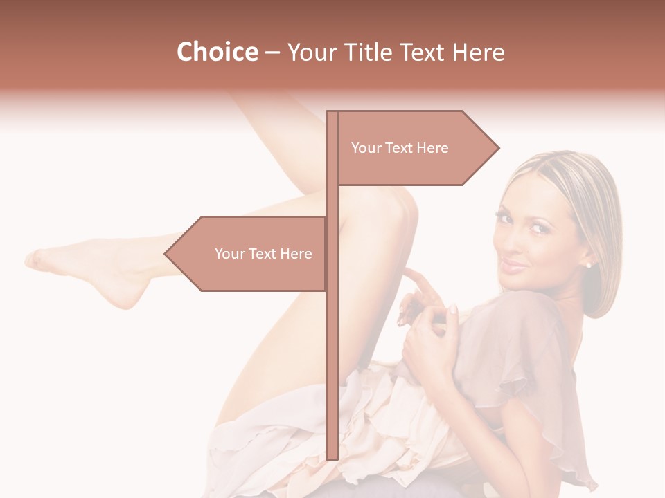 Lie Figure Smile PowerPoint Template