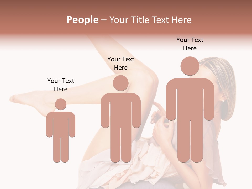 Lie Figure Smile PowerPoint Template