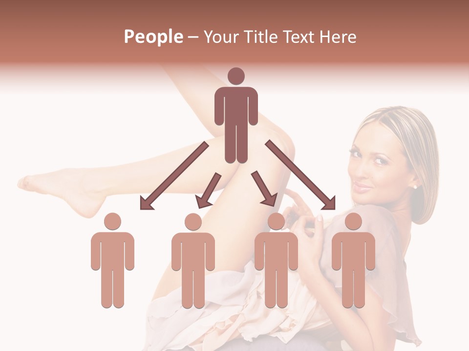 Lie Figure Smile PowerPoint Template