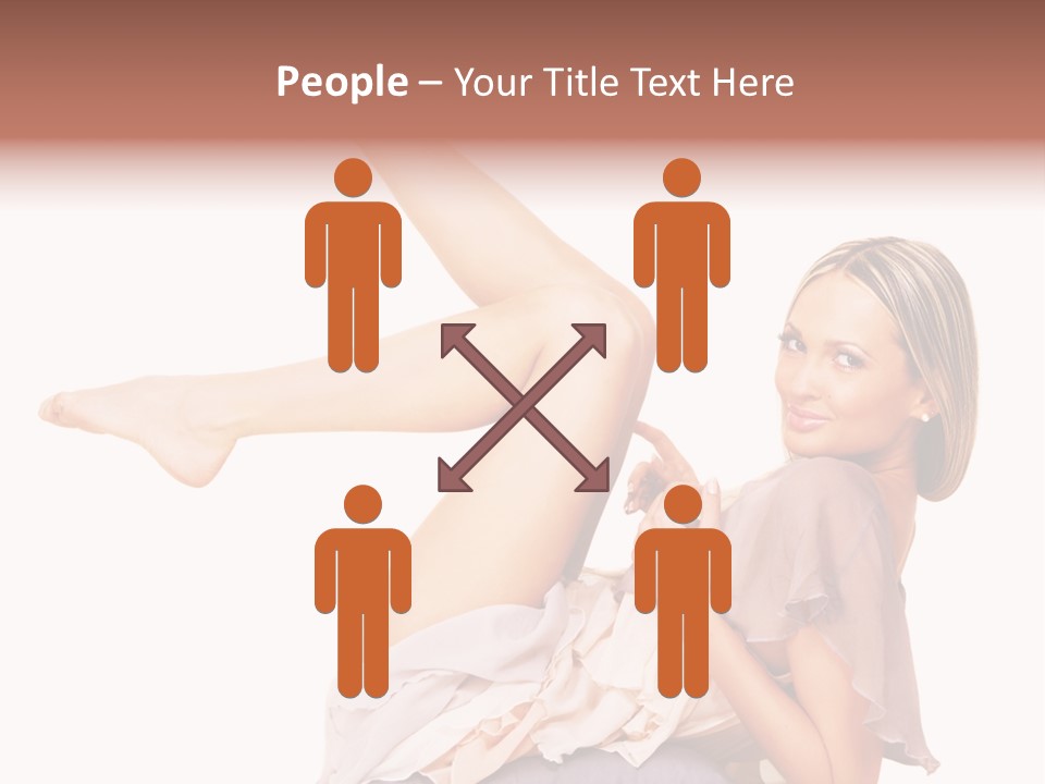 Lie Figure Smile PowerPoint Template