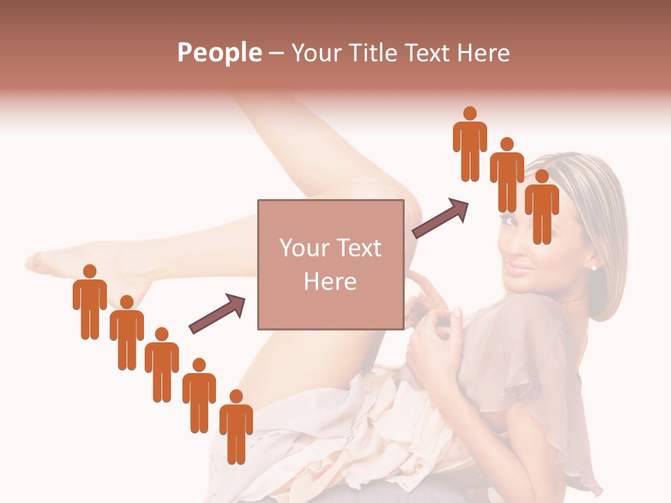 Lie Figure Smile PowerPoint Template