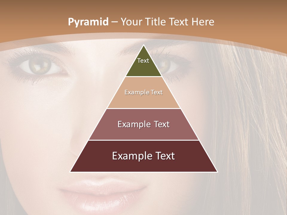 Female Youth Makeup PowerPoint Template